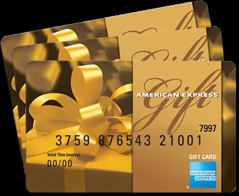 Amex gift card design