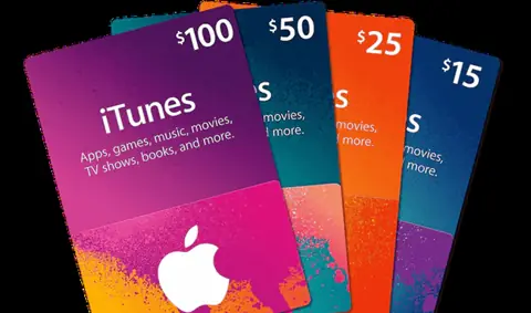 Apple / iTunes gift card design