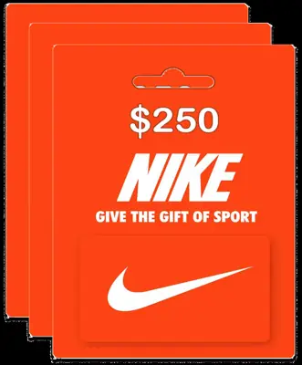 Nike gift card design