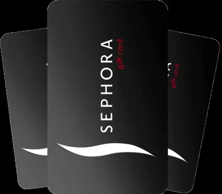 Sephora gift card design