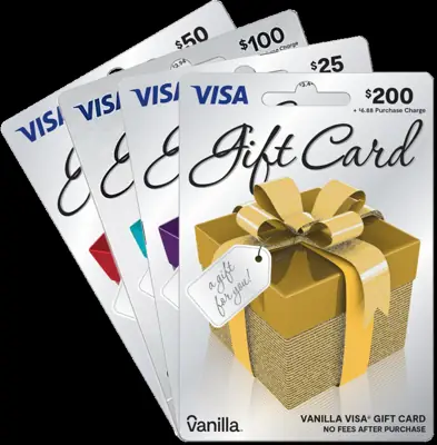 Visa gift card design